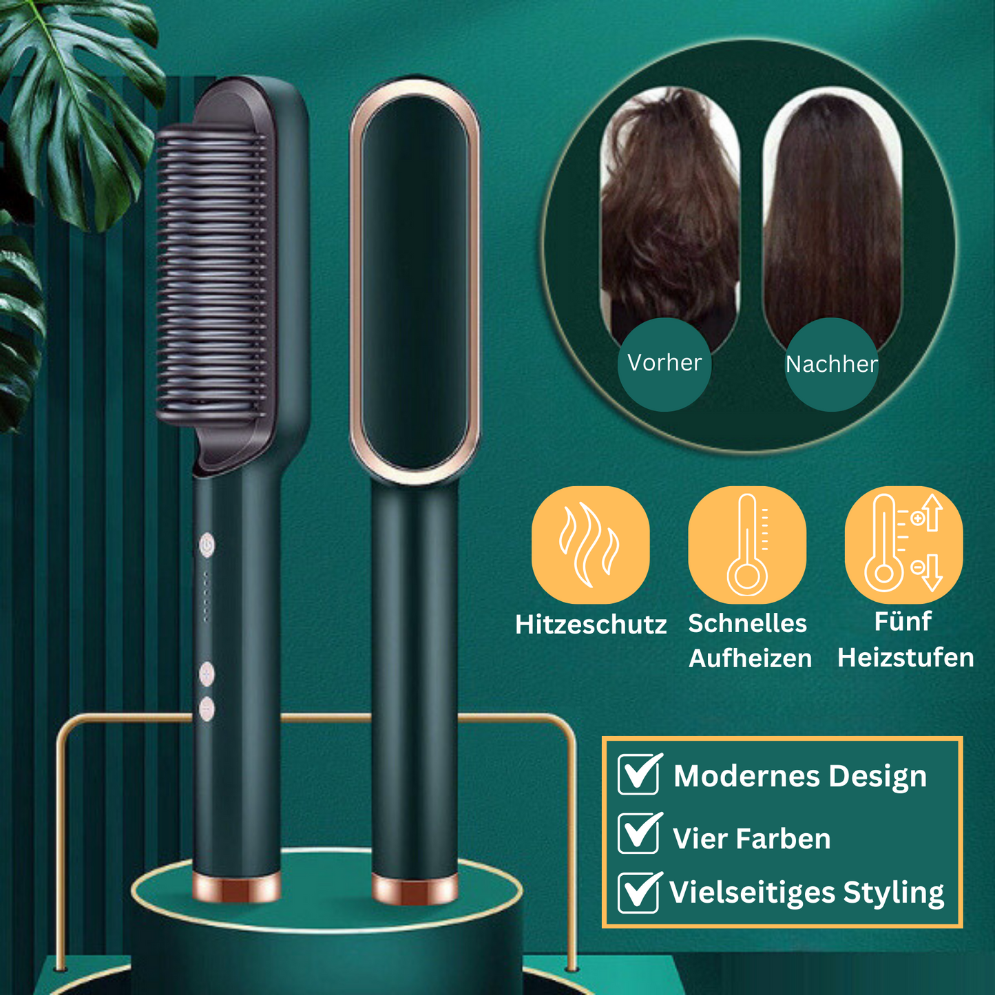 -20% GlideLock Der Bürstenglätter